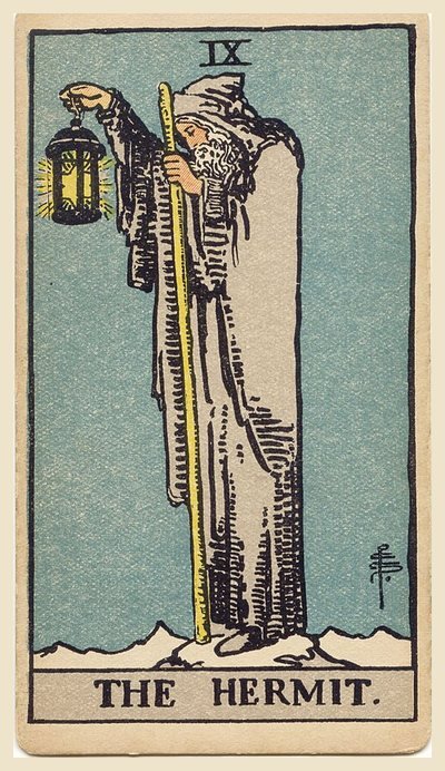 L’Eremita – carta dei tarocchi