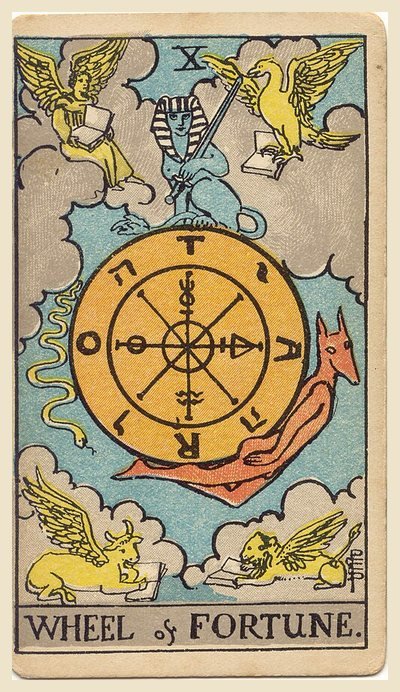 La Ruota della Fortuna – carta dei tarocchi