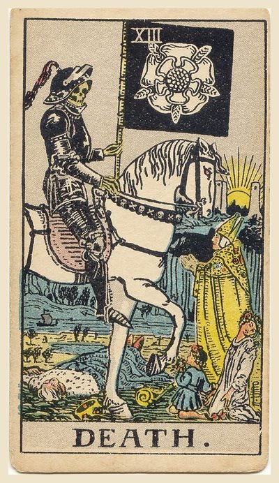 La Morte – carta dei tarocchi