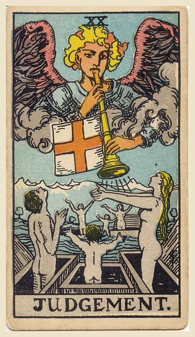 Il Giudizio – carta dei tarocchi