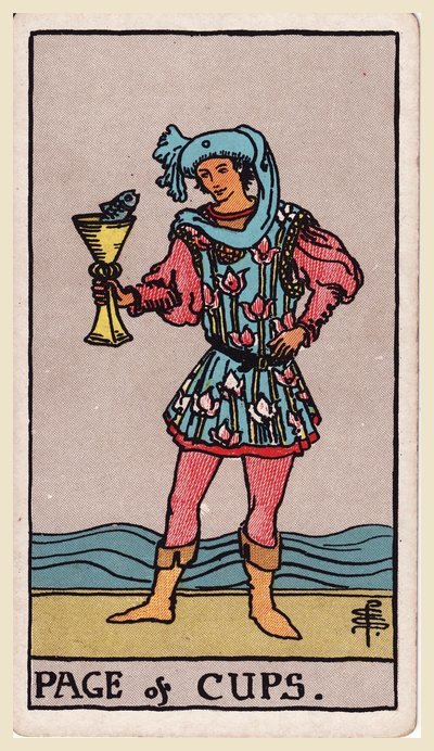 Fante di Coppe – carta dei tarocchi