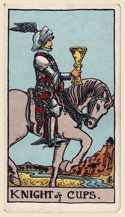 Cavaliere di Coppe – carta dei tarocchi