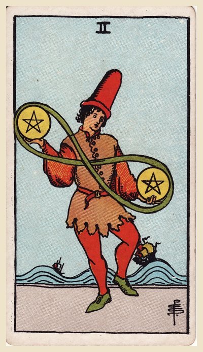 Due di Denari – carta dei tarocchi