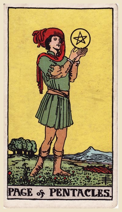 Fante di Denari – carta dei tarocchi