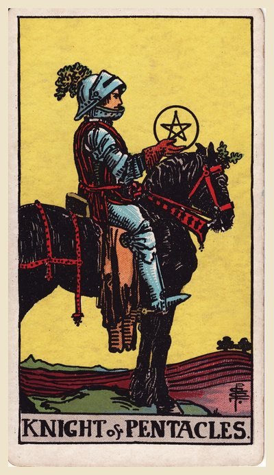 Cavaliere di Denari – carta dei tarocchi