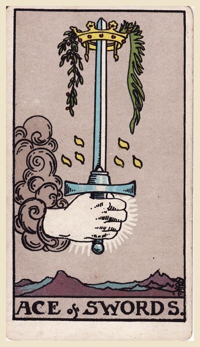 Asso di Spade – carta dei tarocchi