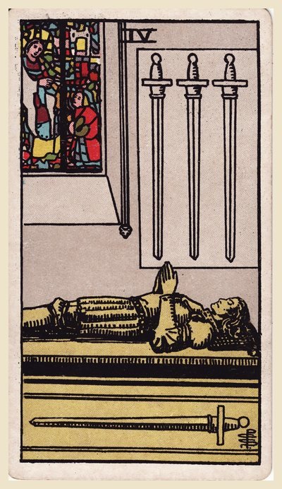 Quattro di Spade – carta dei tarocchi