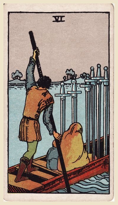 Sei di Spade – carta dei tarocchi