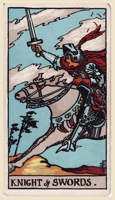 Cavaliere di Spade – carta dei tarocchi