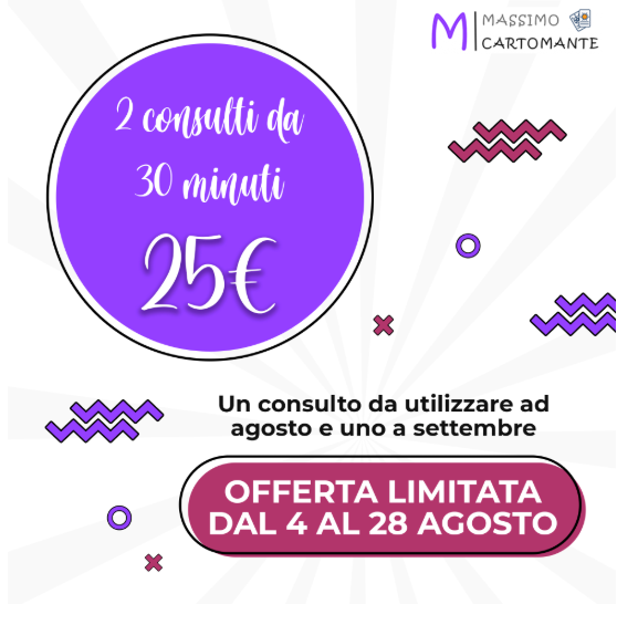 Promo del mese di Agosto