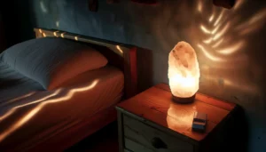 Illumina con lampada di sale