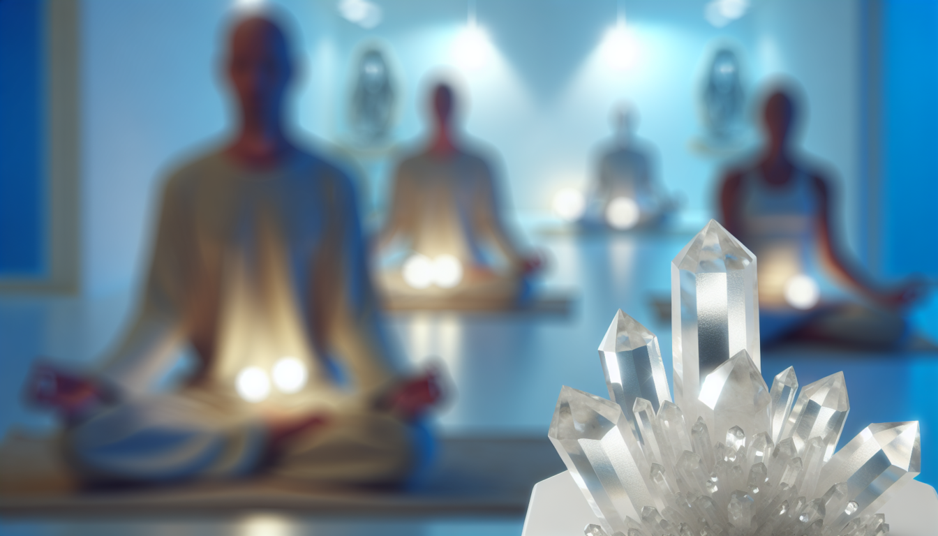 meditazione con cristalli