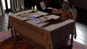 La cartomanzia, utilizzando i tarocchi, offre uno sguardo nel futuro e fornisce consigli preziosi. I tarocchi rivelano prospettive future attraverso le interpretazioni delle carte,