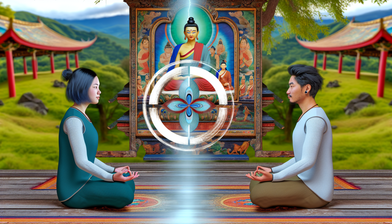 Nel buddismo, le relazioni karmiche sono connessioni tra persone basate su azioni compiute in vite precedenti, viste come opportunità per la crescita spirituale.