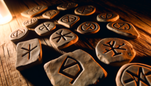 Le rune, antichi simboli della cultura nordica, erano utilizzate per scrivere, comunicare con gli dei, proteggere dalle forze oscure e praticare la divinazione.