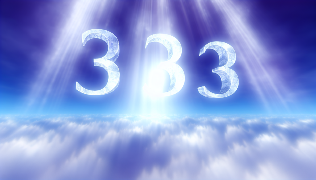Il numero 333 è un potente messaggio degli angeli che indica guida, protezione e sostegno divino. È legato all'energia dei maestri spirituali, pronti ad aiutarti nel tuo percorso di crescita personale.