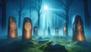 Le rune celtiche rappresentano un'antica forma di scrittura utilizzata dai popoli celtici per scopi spirituali e magici, ognuna con un proprio significato legato alla natura, alla protezione e alla saggezza.