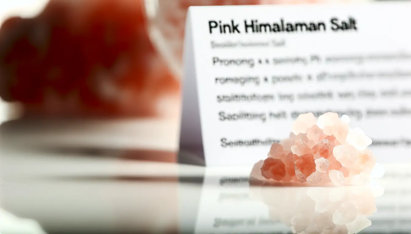 proprietà sale rosa dell'himalaya