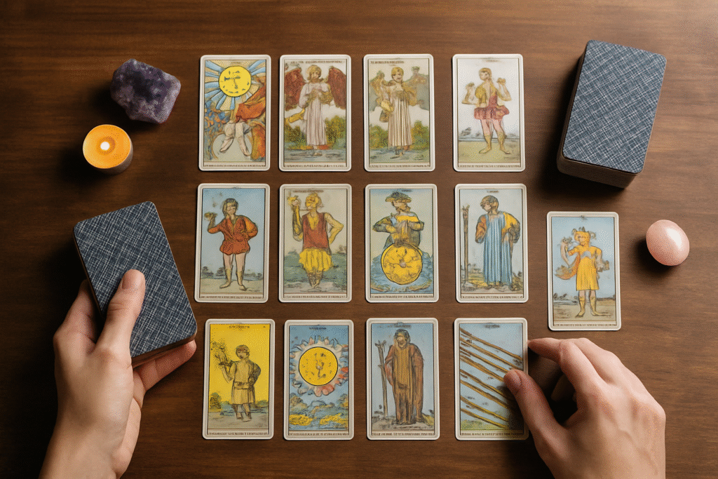 I tempi di risposta dei tarocchi dipendono da diversi elementi: modalità della lettura, numero di carte, esperienza del lettore e complessità della domanda.