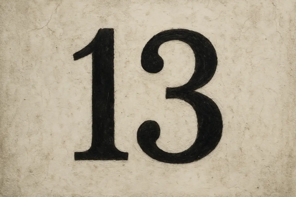 numero 13