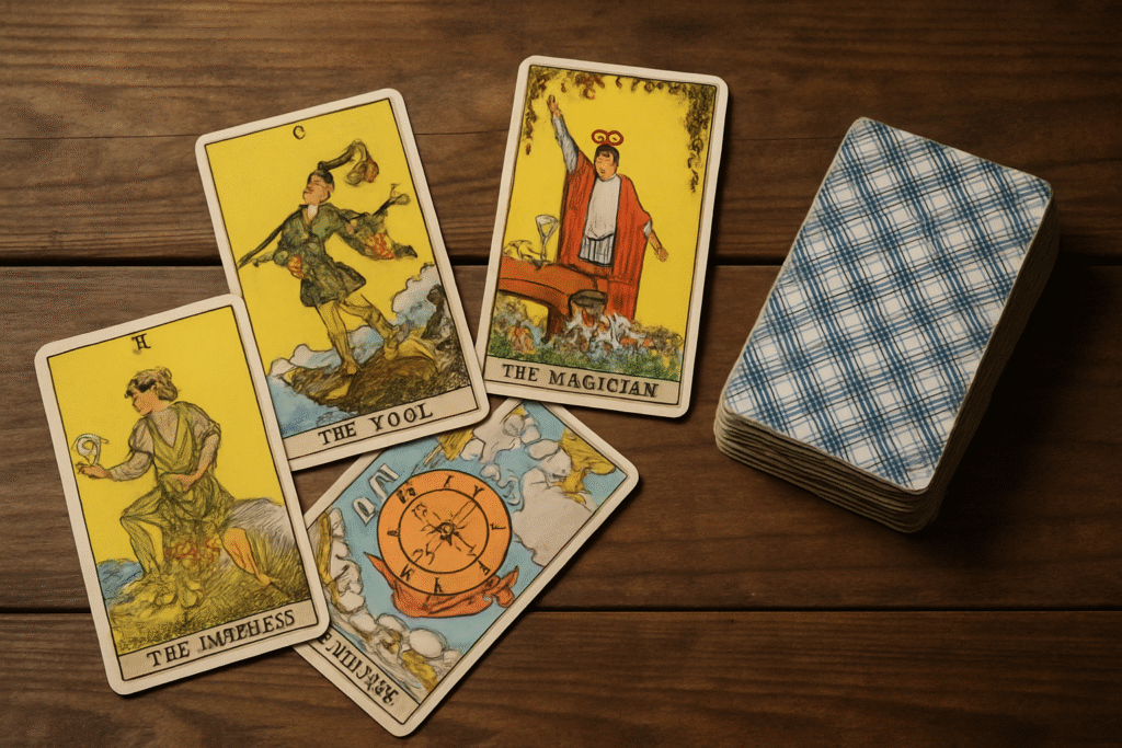 Dalla loro origine come carte da gioco nel XV secolo, i tarocchi si sono trasformati in un mezzo raffinato di esplorazione interiore.