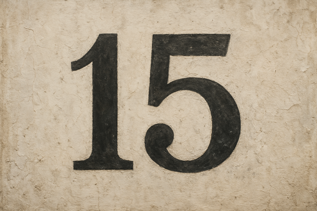 Numero 15