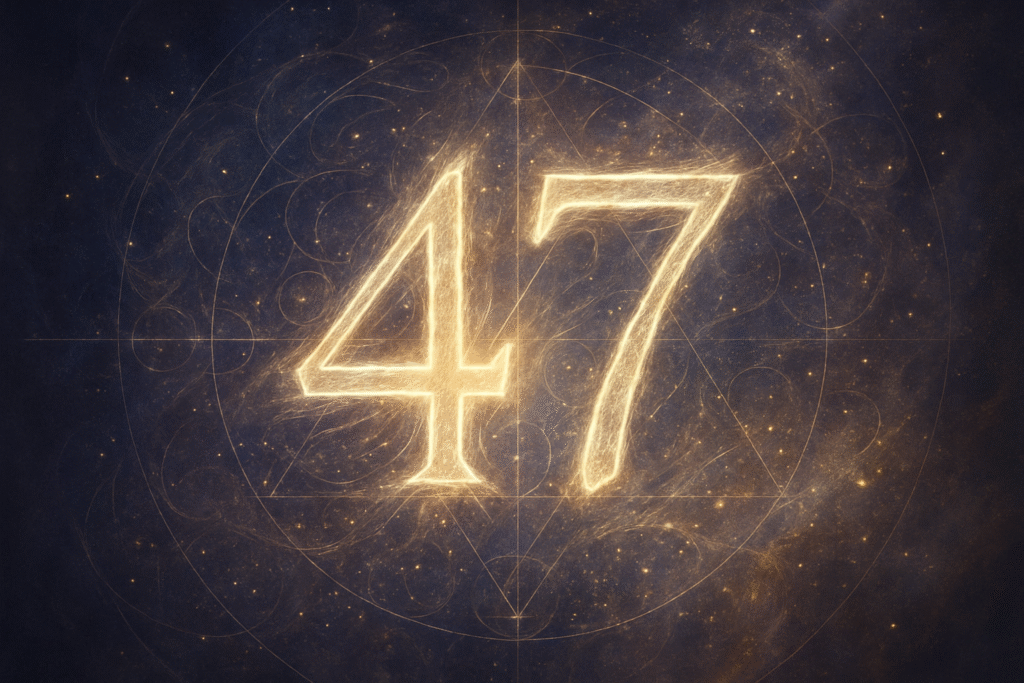 Considerato in alcune culture come infausto, il numero 47 assume invece, in contesti numerologici e spirituali, un ruolo di profondo significato.