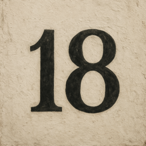 significato del numero 18