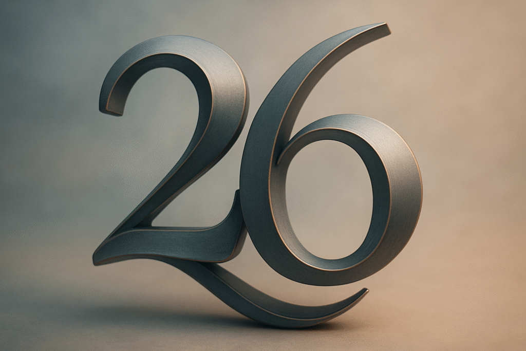 Il significato del numero 26