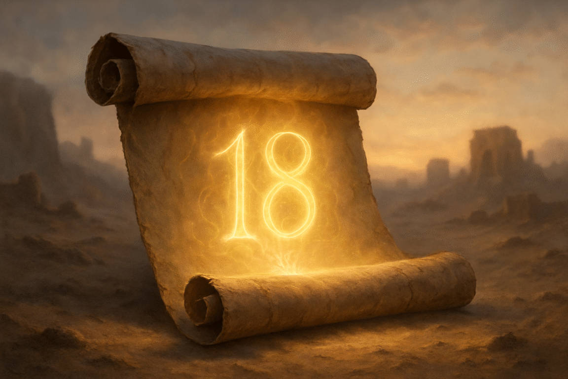 significato biblico del numero 18