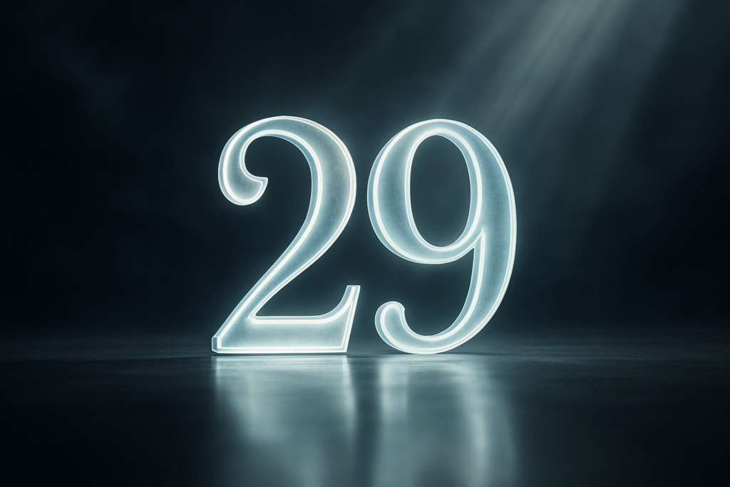 significato del numero 29