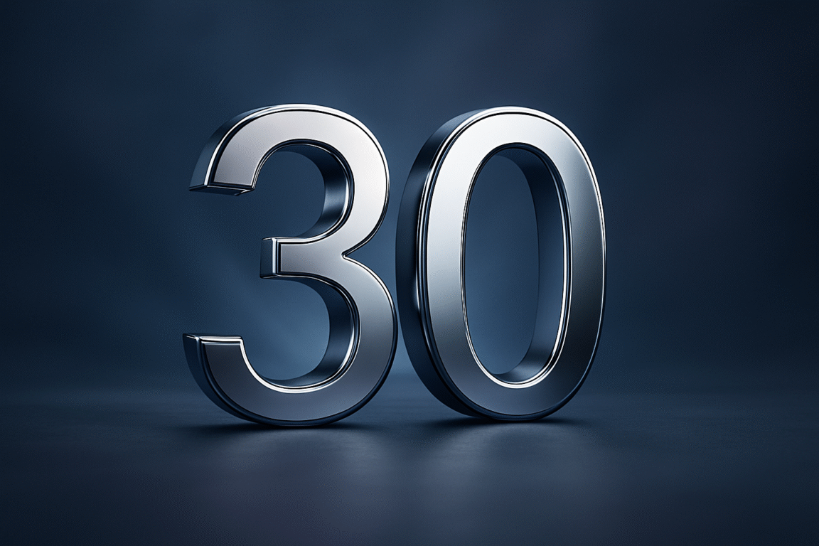significato del numero 30