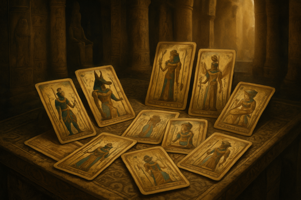 Tarocchi carte egizie