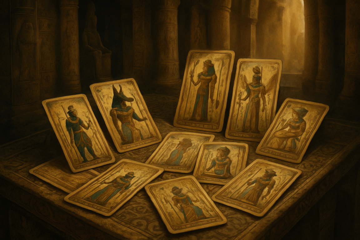 Tarocchi carte egizie