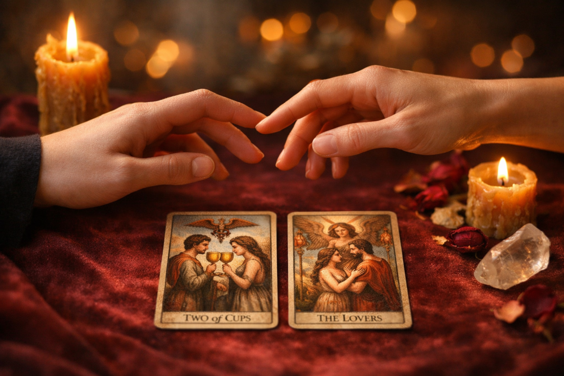 Carte che indicano riconciliazione