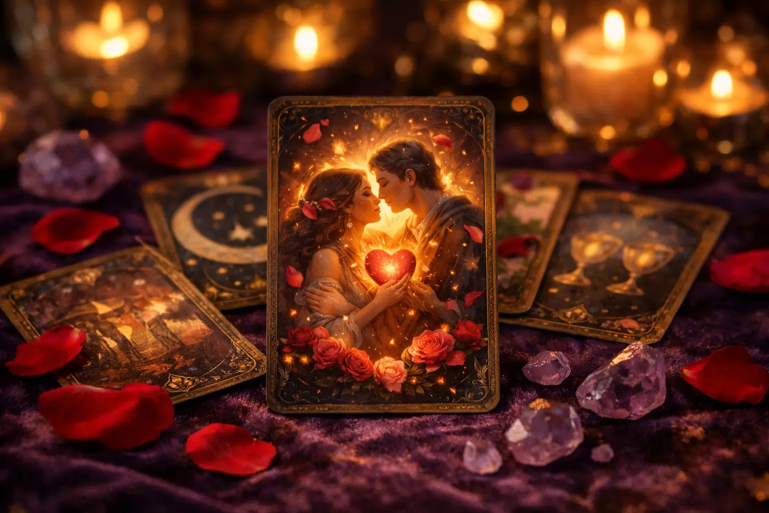 Carte che indicano dichiarazione d’amore