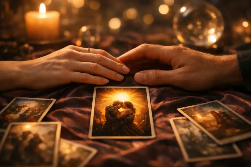 Carte che indicano riconciliazione definitiva