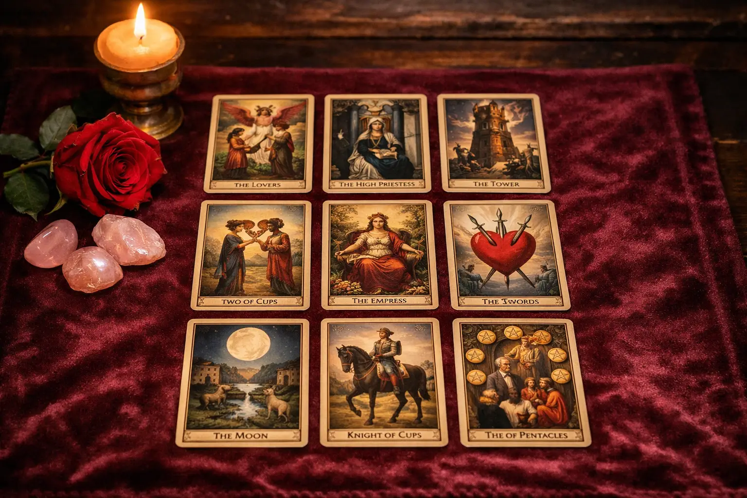 Tarocchi Nove Carte per Sapere se Torna