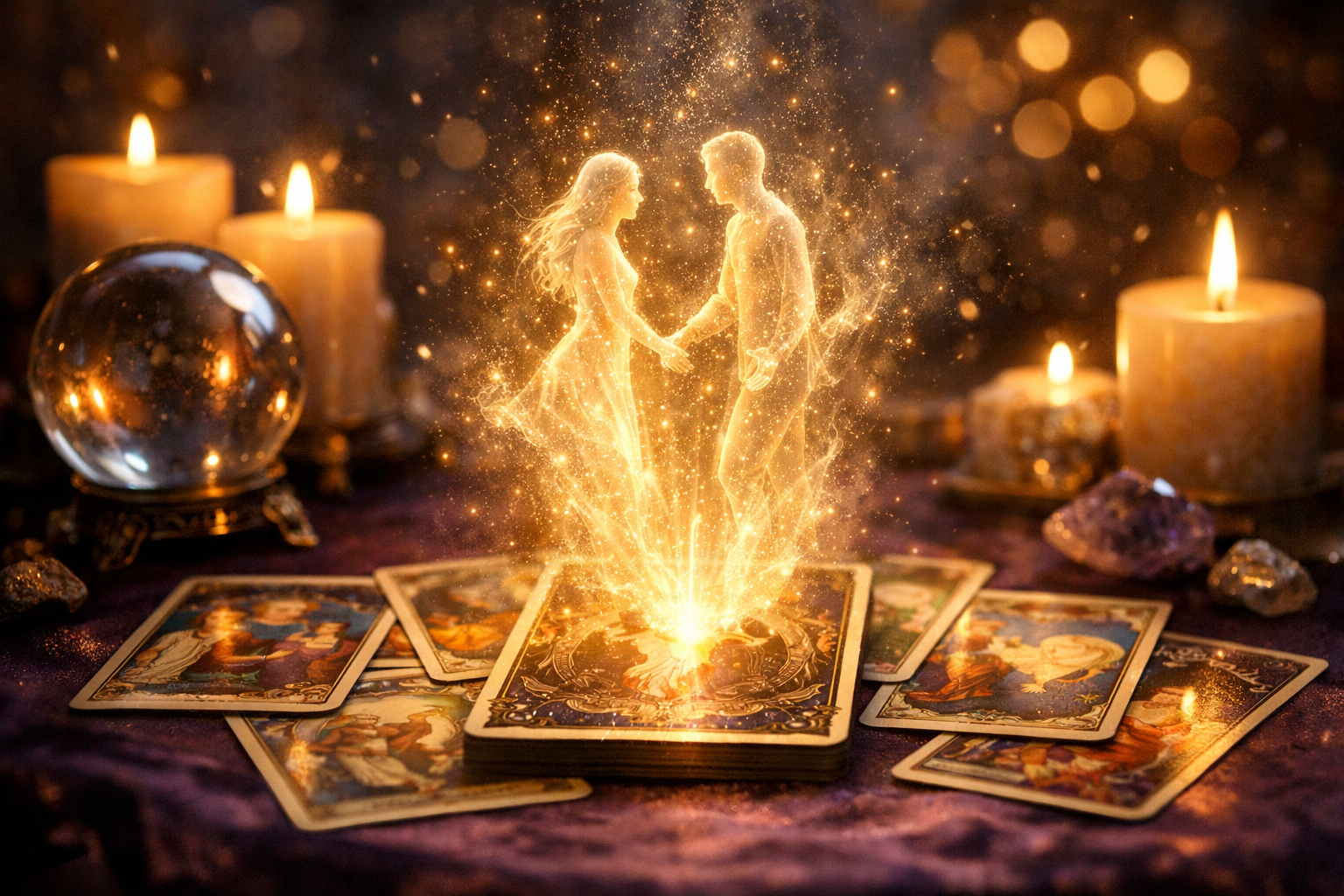 sei carte che annunciano ritorno della persona amata