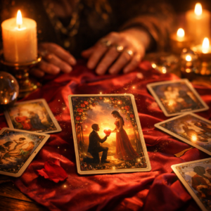 Carte che indicano dichiarazione d’amore