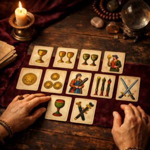 Come fare una stesa con le carte napoletane 